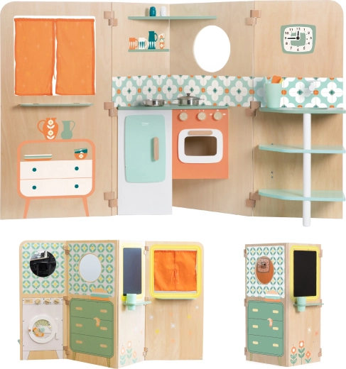 Casita plegable multifuncional con cocina CLASSIC WORLD XXL
