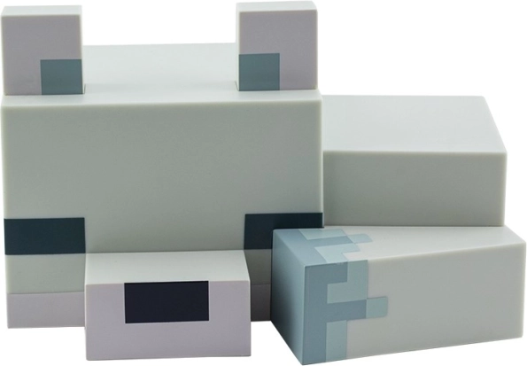 luz de zorro polar Minecraft – lamparita de mesa LED a pilas