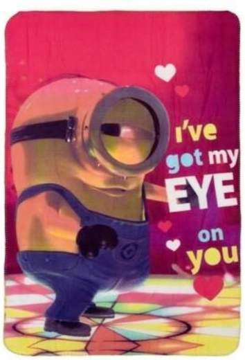 Manta de forro polar Minions