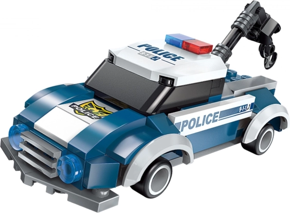 Qman Raging Warrior – coche de policía con cabrestante