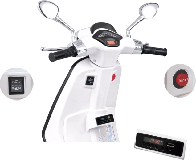 Panel multimedia con FM, USB y SD
