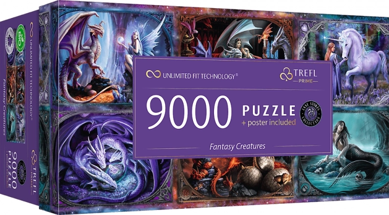 Puzzle TREFL Criaturas fantásticas 9000 piezas