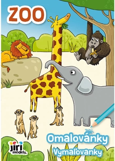 Libro para colorear A5 zoo