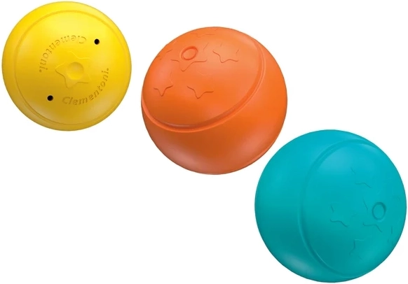 Tres pelotas para un juego activo