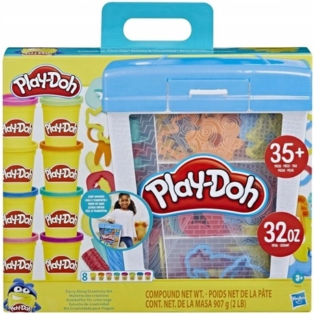 Maletín creativo con plastilina y accesorios Play-Doh