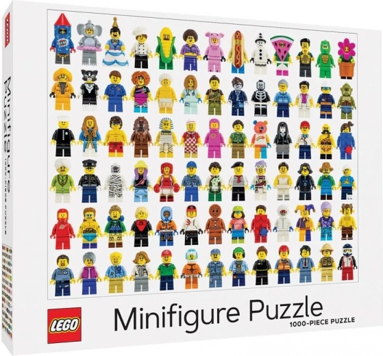 Puzzle de minifiguras LEGO de 1000 piezas
