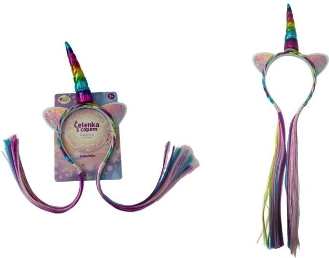 Plejo diadema de unicornio