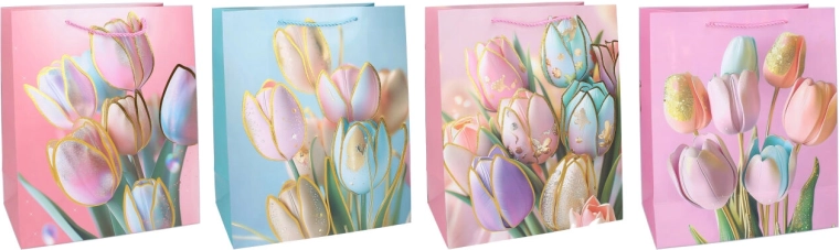 Bolsa de regalo M 32 × 26 × 10 cm – para todo el año