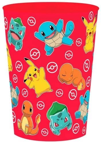 Vaso de plástico Pokémon 250 ml