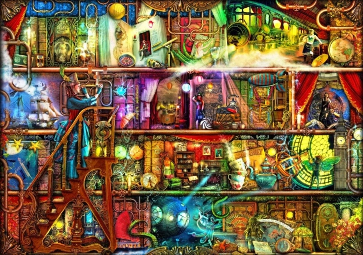 Puzzle Bluebird Viaje fantástico 2000 piezas