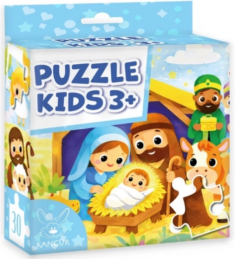 Puzzle infantil 3+ La historia del pesebre