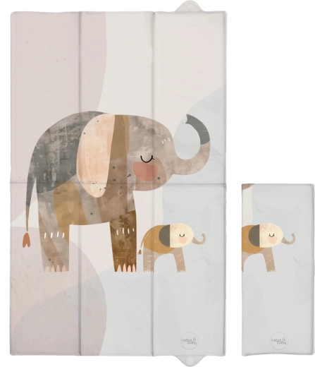 Ceba Baby cambiador de viaje basic elephant family 80 × 50 cm
