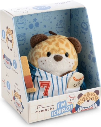 Caja de regalo con información sobre el personaje