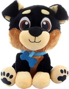 Perro de peluche alegre 25 cm