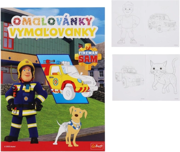 Dibujos para colorear Bombero Sam