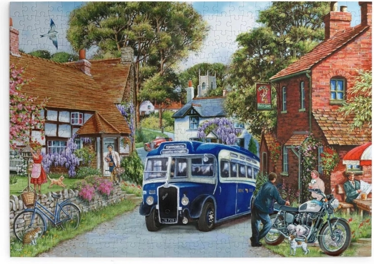 Puzzle House of Puzzles Camino estrecho, 500 piezas