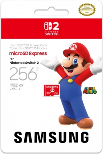 Tarjeta microSD Express de 256 GB SAMSUNG para Nintendo Switch 2