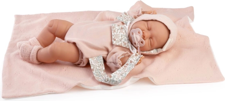 Antonio Juan Luna muñeca realista terapéutica dormida con forma de bebé, 34 cm