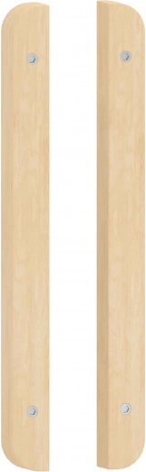 Masterkidz Flex listones laterales para el montaje del marco en tableros de pared – 2 uds