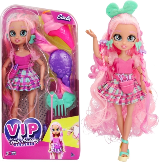 Muñeca VIP Pets Hair Academy Giselle