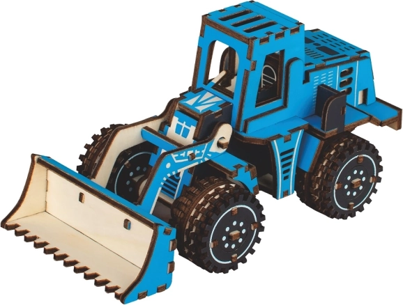 Rompecabezas 3D de madera Cargadora