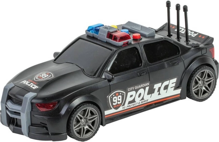 Diseño policial deportivo con detalles