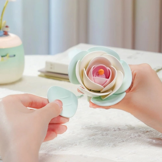 Rompecabezas 3D DIY relajante sin pegamento