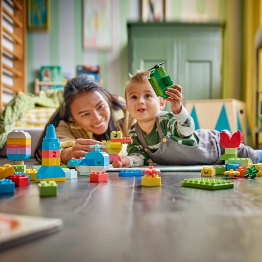 Diversión compartida con los padres e instrucciones inspiradoras