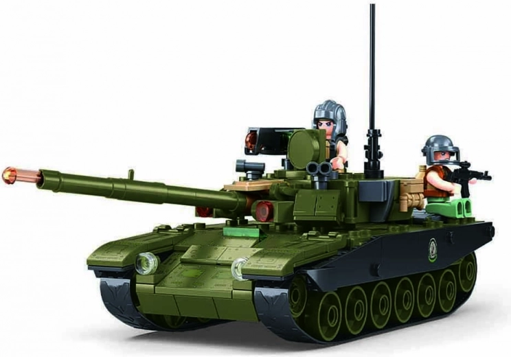 Set de construcción Sluban Army tanque IFR T90AS