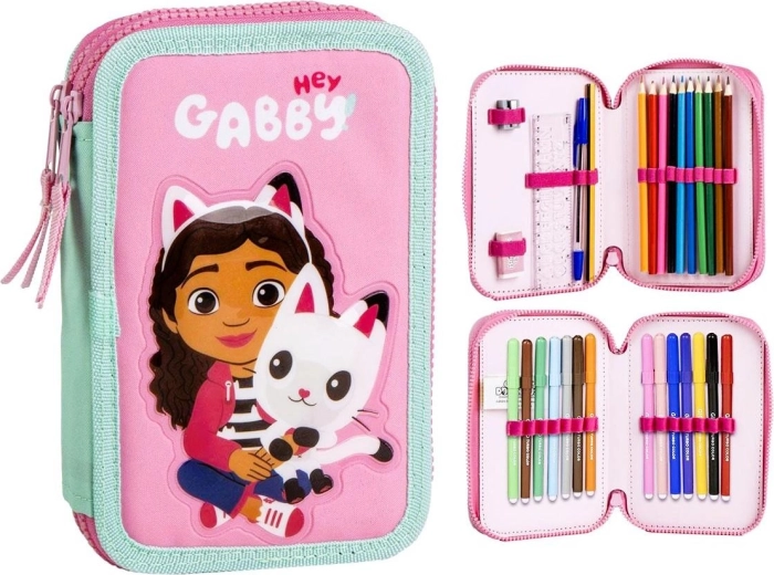 Estuche equipado de tres pisos Gabby’s dollhouse - 1 pieza