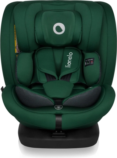 Silla de coche infantil Lionelo Bastiaan i-Size 40–150 cm Green Forest, giratoria 4en1 con ISOFIX