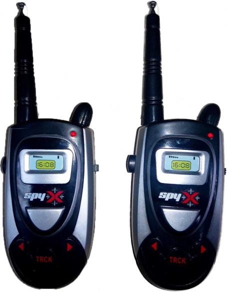 Walkie-talkies infantiles SPYX para pequeños espías