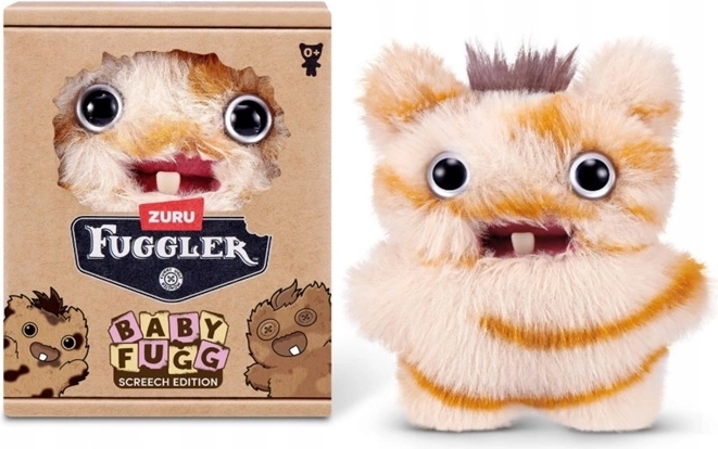 ZURU Fuggler Baby Fuggs Screech peluche marrón
