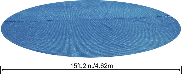 Cobertor solar para piscina 462 cm azul BESTWAY