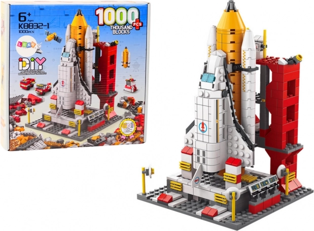 Bloques de construcción Cohete Espacial 6 en 1 1000 piezas
