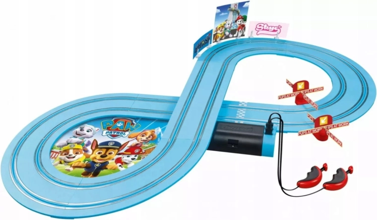 2,4 m de pista divertida con hélices giratorias