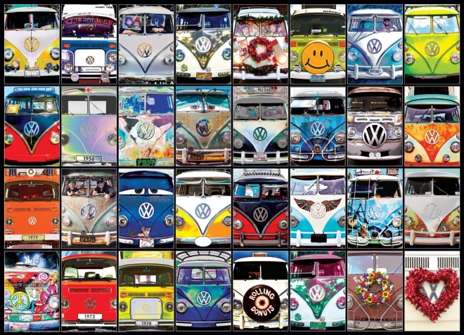 Puzzle EUROGRAPHICS VW Cool Faces 1000 piezas