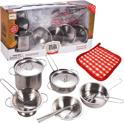 Set de utensilios de cocina de metal
