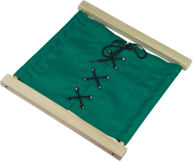 Bastidor Montessori para atar cordones