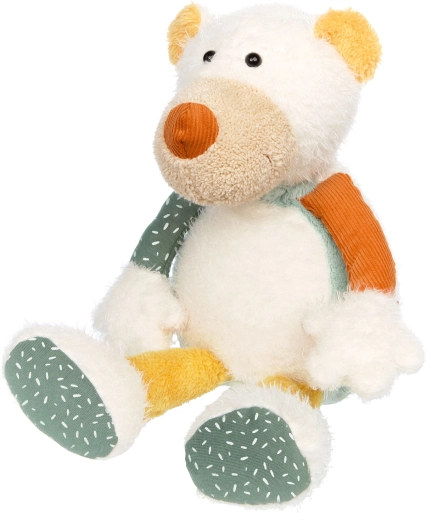Oso polar de peluche Sigikid patchwork 31 cm