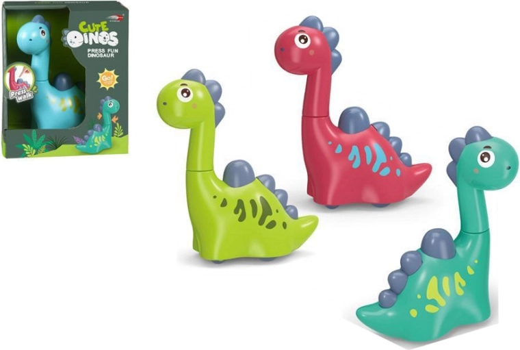 Juguete divertido para los más pequeños – dinosaurio Press & Go
