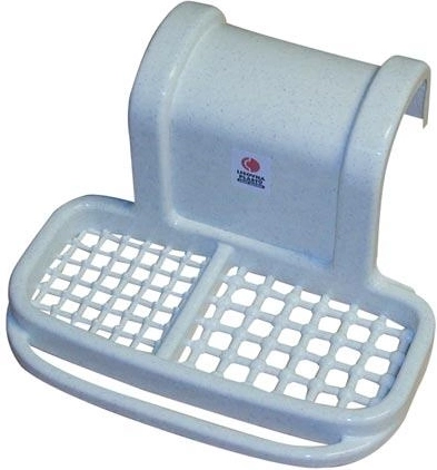Soporte colgante para bañera 25 × 14 cm – surtido de colores