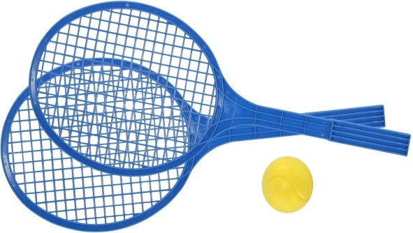 Palas de plástico con pelota blanda