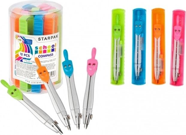 Compás en 4 colores