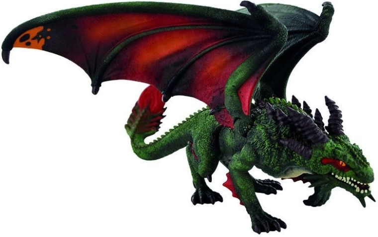 Bullyland Dragón del bosque Fafnir figura