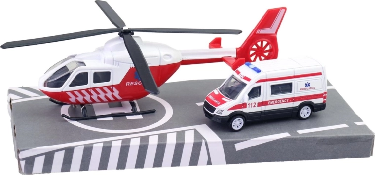 Ambulancia lista para intervenir