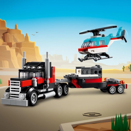 3 modelos de vehículos en un solo set de construcción