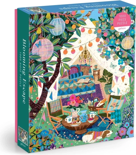 Puzzle Galison Escapada floreciente 1000 piezas – ilustración de Victoria Ball