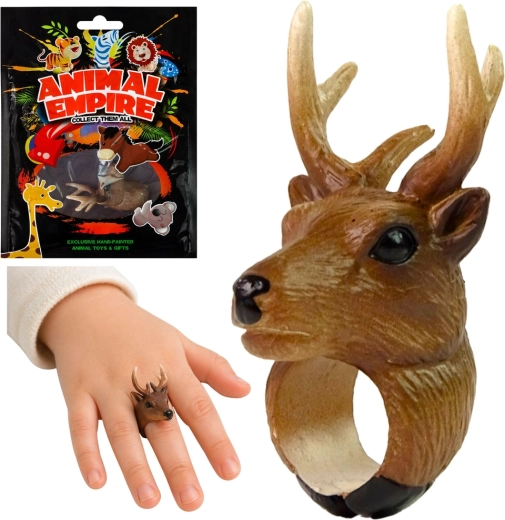 Anillo infantil con ciervo