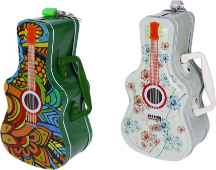 Hucha con forma de guitarra